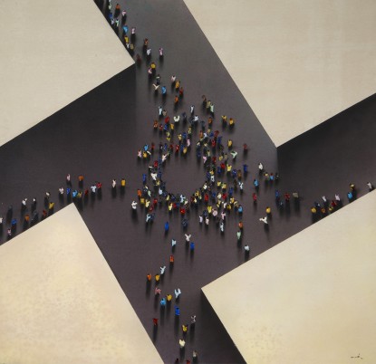Juan Genovés, Cuatro Caminos, 2006